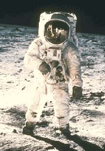  NASA AS11-40-5903. 'Man on the Moon'